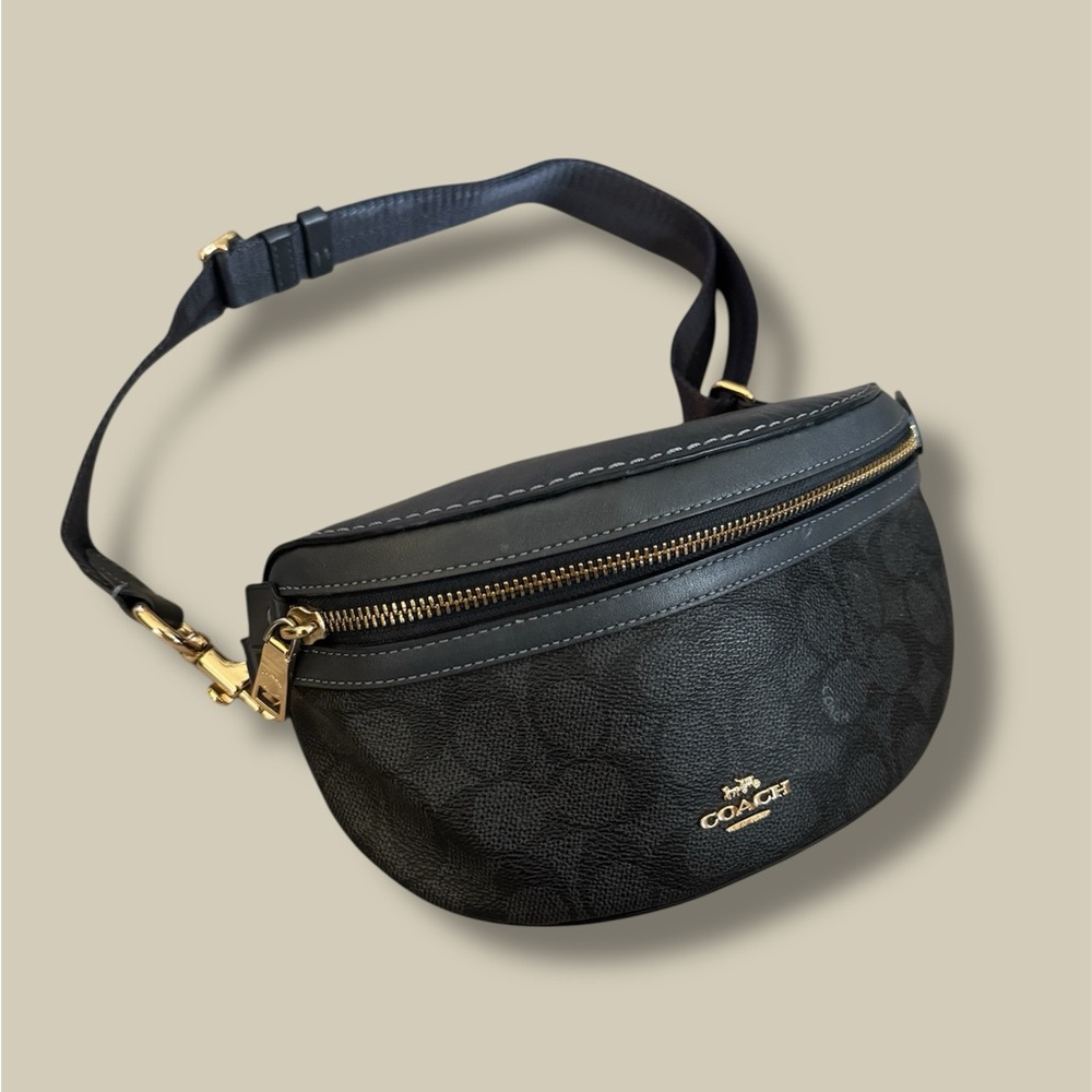 Coach Black Belt Bag